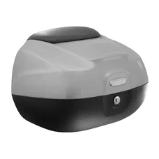 TOP CASE 37L ORIGINE PIAGGIO 125-150 MEDLEY 2016> GRIS 715/C (AVEC DOSSERET)  -CM277538-