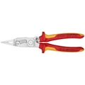 PINCE MULTIFONCTION  PRO KNIPEX ISOLEE 1000 V POUR INSTALLATION ELECTRIQUE (6 FONCTIONS) (13 96 200)  -MADE IN GERMANY -
