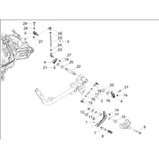 Sélecteurs internes de la boîte de vitesses