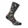 CYCLING SOCKS - SUMMER - GIST COMICS BLACK - Euro 43/47 - Height 16CM (PAIR)   -5863