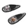 ECLAIRAGE DECO REPLAY GOUTTE D'EAU FENDER TRANSPARENT/NOIR AMPOULE ORANGE (L 61mm / H 22mm / L 18mm) **
