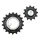 GALET DERAILLEUR AOPW TRIPEAK 12-18 DENTS CERAMIQUE 12x2V. SRAM AXS RED E1/FORCE E1 ARGENT >2024 (JEU DE 2) (GARANTIE 4 ans)