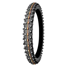 PNEU MOTO 14''  70/100-14 MITAS CROSS TERRA FORCE MX SM SOFT TO MEDIUM FRONT TT 40M NHS (BANDE ROUGE JAUNE)