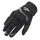 GLOVES ADX SPRING/SUMMER VISTA WITH KNUCLE ARMORBLACK/SILVER EURO 8 (S)  (APPROVED EN 13594:2015)