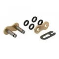 CHAIN QUICK LINK - PRESS-FIT   520  GOLD  (CHAIN TYPE A520XRR3-G)  (OEM SPECIFICATIONS)  -AFAM-