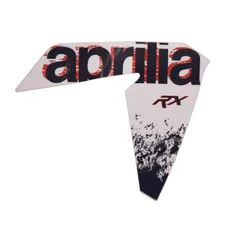 DECAL - ON FUEL TANK - RIGHT "PIAGGIO GENUINE PART"  APRILIA 50 RX, SX 2011>  -899385-