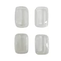 CABOCHON CLIGNOTANT SCOOT ADAPTABLE MBK 50 STUNT 2000>2003/YAMAHA 50 SLIDER 2000>2003 AV+AR TRANSPARENT (x4)  -REPLAY-