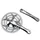 PEDALIER ROUTE STRONGLIGHT 9/10V. IMPACT ECO ARGENT 170mm 48-38-28 COMPATIBLE 8V. (AXE CARRE 115mm)