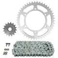 KIT CHAINE ADAPTABLE YAMAHA 750 XTZ SUPER TENERE 1989>2000  520  16x46  (DIAM COURONNE 125/145/10.5)  (DEMULTIPLICATION ORIGINE)  -AFAM-