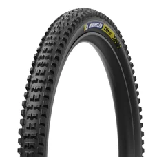 PNEU VTT GRAVITY 27.5 X 2.40 MICHELIN DH16 RACING LINE NOIR STICKERS BLEU/JAUNE TUBELESS READY TS (61-584)