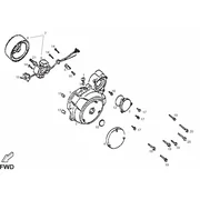 Couvercle carter variateur