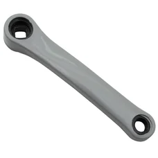 MANIVELLE GAUCHE 170 NEWTON ACIER PLASTIFIE GRIS (SUR CARTE)