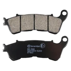 PLAQUETTE DE FREIN BREMBO POUR SUZUKI 125 BURGMAN 2007>2014 AV/HONDA 300 FORZA 2014>2017 AV, 125 SH I 2009>2012 AV, 600 FJS SILVERWING 2009>2018 AV (SCOOTER CARBONE CERAMIQUE) -07063CC