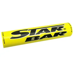 MOUSSE DE GUIDON MOTO CROSS STAR BAR MX/ENDURO JAUNE 250 mm POUR GUIDON AVEC BARRE (DIAM 50mm)