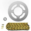 CHAIN AND SPROCKET KIT FOR BETA 50 RR ENDURO 2018>2020, RR ENDURO RACING 2020, RR ENDURO SPORT 2018>2020  420  11x60  (REAR SPROCKET Ø 100/120/8.5/16).  (OEM SPECIFICATIONS).  -AFAM-