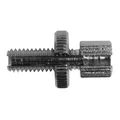 CABLE ADJUSTMENT SCREW FOR CYCLO M6  L18mm - HEAD 7x9 (WITH ALUMINIUM SETTING WHEEL)  -DOMINO-