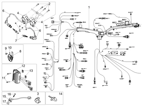 Circuit electrique AV