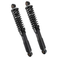 AMORTISSEUR CYCLO PEUGEOT 103 / MBK 51 NOIR (ENTRAXE 320 mm) (PAIRE)  -SELECTION P2R-