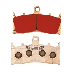 BRAKE PADS NEWFREN FOR KAWASAKI 600 ZX-6 R NINJA 1998>2001 Front   750 ZX-7 R NINJA 1996>2003 Front  SUZUKI 1300 GSX-R HAYABUSA 1999>2007 Front   (FD0199TS)  (TOURING SINTERED)