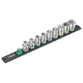 WERA ZYKLOP 1/2 IMPERIAL SOCKET SET- 9 PIECES -German tools for workshop.