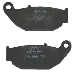 BRAKE PADS NEWFREN FOR BENELLI 125 TNT 2018> Rear HONDA 125 CB R 2018> Rear 300 CBF 2019> Rear 125 Z MONKEY 2014>2018 Rear SUZUKI 125 GSX-R 2017> Rear  (FD0502BT)  (TOURING ORGANIC)