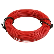 FIL ELECTRIQUE  0,75mm2  9/10  MULTIBRIN  ROUGE (50M)  -SELECTION P2R-