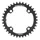 CHAINRING FOR E-BIKE - SINGLE 36teeth Ø104 BLACK TA E-ONE 4 ARMS ALU 7075 FOR BOSCH / BROSE / YAMAHA / GIANT / SHIMANO E-STEPS TA E-ONE