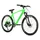 VELO MUSCULAIRE VTT 26 LEADER FOX FACTOR 2025 VERT FLUO MAT 9V CADRE 20 POUCES (TAILLE ENFANT 164 à 172 cm) - HYDRAULIQUE A DISQUE