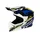 HELMET-CROSS ENDURO- PROGRIP (FOR CHILD)  3009 BLUE/FLUO YELLOW - YS
