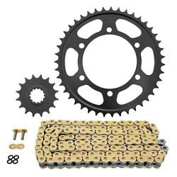 KIT CHAINE ADAPTABLE YAMAHA 700 MT-07 2014>, XSR 2017>2024 525 16x43 (DIAM COURONNE 110/130/10,25) (DEMULTIPLICATION ORIGINE) -AFAM