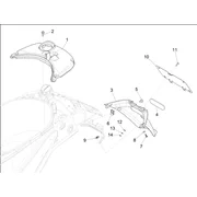 Couvercle arrière - Pare-boue