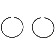 PISTON RING FOR 50CC MOTORBIKE TOP PERF CAST IRON FOR  DERBI 50 SENDA 2006>, GPR 2006>/GILERA 50 SMT 2006>, RCR 2006> (ENGINE PIAGGIO EURO 3) (SOLD PER PAIR)