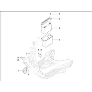 Relais - Batterie - Avertisseur sonore