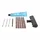 NECESSAIRE REPARATION PNEU TRESSES (5 TRESSES 100mm + 1 DISSOLUTION 30g + OUTIL)  -TIP TOP-  (4004558)