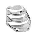 GRILLE DE PROTECTION DE COLONNE DE DIRECTION NOIRE POLIE ORIGINE PIAGGIO 125-300 GTS 2022> -1B009431000K1-