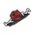 AUTOCOLLANT/STICKER KRM PRO RIDE 80x40 mm ROUGE (VENDU A L'UNITE)