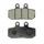 BRAKE PADS - "PIAGGIO GENUINE PART" MOTO-GUZZI 750 V7 REAR/APRILIA 125-250 SPORT-CITY FRONT, 400-500 SCARABEO FRONT, 850 NA-MANA REAR  -AP8133798-