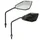 MIRROR FOR SCOOT REPLAY ARROW - BLACK - BLACK ARM Ø 8mm (SOLD PER PAIR) **