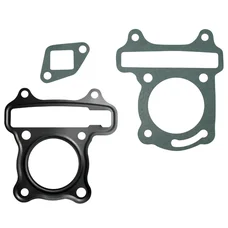 GASKET SET FOR CYLINDER KIT FOR SCOOT 50CC CHINESE 4STROKE- GY6,139QMB/BAOTIAN 50 BT49QT 4T/KYMCO 50 AGILITY 4T/PEUGEOT 50 V-CLIC 4T, KISBEE 4T/SYM 50 ORBIT 4T/NORAUTO 50 RAZZO 4T - -SELECTION P2R-