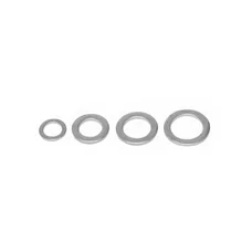 JOINT DE VIDANGE ALU PLAT DIAM 8 x 12 x 1,00 mm + 10 x 16 x 1,50 mm + 12 x 18 x 1,50 mm + 14 x 20 x 1,50 mm (VENDU PAR 4) -SELECTION P2R