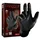 WORK SHOP GLOVES NITRILE "FISH SCALE" - CHEMICALS, OILS, FUELS RESISTANT - BLACK   EURO 10 (XL)  (25 PAIRS IN BOX)