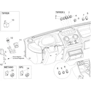 Inverseurs - Commutateurs - Boutons - Interrupteurs