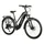 VELO ELECTRIQUE/VAE VTC 28 LEADER FOX BARNET 2025 FEMME GRIS 9V MOTEUR CENTRAL BAFANG M510 36V 95Nm BATTERIE 20Ah (18'' - H46cm - TAILLE M - POUR ADULTE DE 168cm à 178cm)