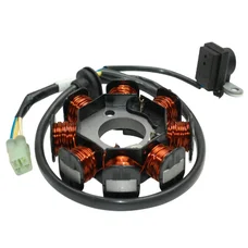 IGNITION STATOR FOR SCOOT KYMCO 50 BET WIN, SUPER 9, TOP BOY, VITALITY DINK, PEOPLE (8 POLES)  -SELECTION P2R-