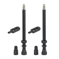 VALVE DE PNEU TUBELESS PRESTA HUTCHINSON 80 mm OBUS DEMONTABLE (VENDU A LA PAIRE SUR CARTE)