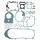 COMPLETE GASKET SET - FOR MAXISCOOTER PEUGEOT 125 TWEET 2010>/SYM 125 EURO MIX 2002>, SYMPHONIE 2009> -  -ARTEIN-