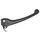 LEVIER DE FREIN ADAPTABLE PIAGGIO 50 ZIP 2T 1992>1994 (FREIN A TAMBOUR)  DROIT NOIR  -DOMINO ORIGINE-