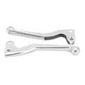 LEVERS KIT FOR MOPED - ALUMINIUM CHROME For MBK 41, 51, 88  -SELECTION P2R-