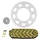 CHAIN AND SPROCKET KIT FOR DERBI 125 MULHACEN 2007>2013  428  14x51  (Ø SPROCKET 105/125/8.5)  (OEM SPECIFICATIONS)  -AFAM-