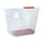 FRONT BASKET- STEEL MESH - HAPO-G WHITE ( cm)  - SOLD WITH DMTS FASTENING SYSTEM - EBIKE